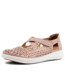 Sachet Xf Blush Leather Flat Shoes