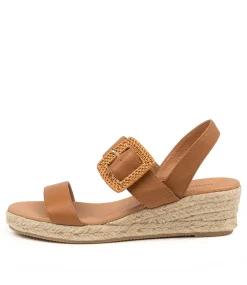 Samiya Dk Tan Leather