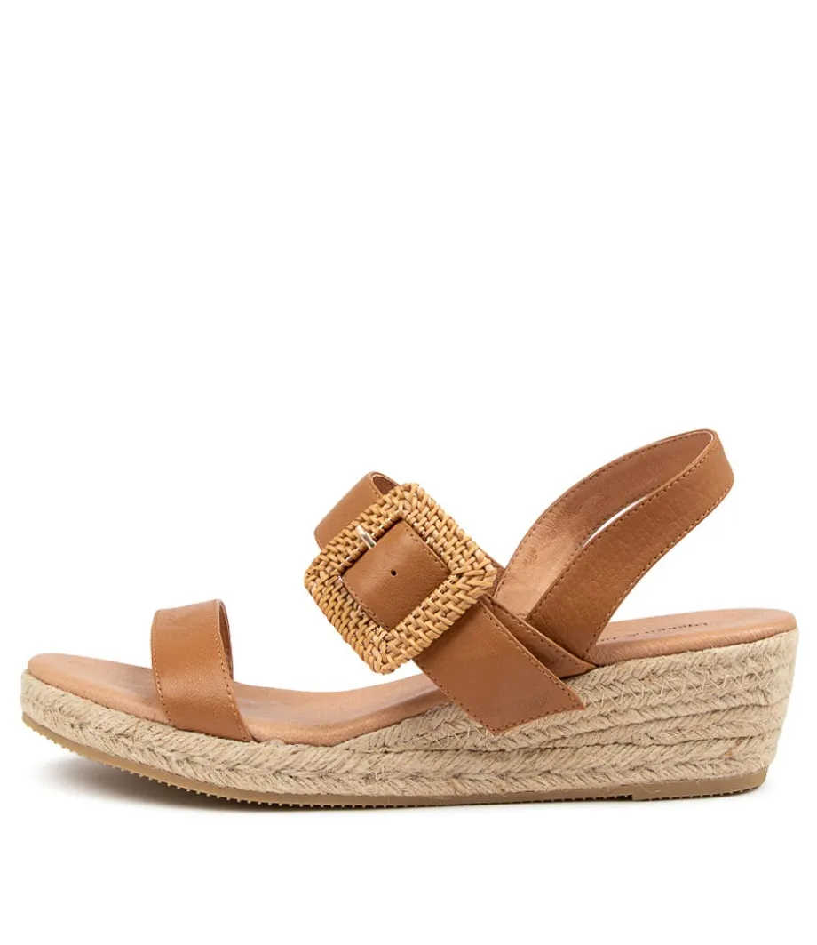 Samiya Lrg Dk Tan Leather