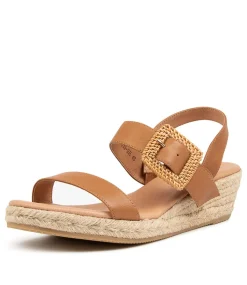 Samiya Lrg Dk Tan Leather