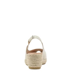 Saniarly Almond Natural Rope Leather Sandals