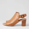 Sauda Tan Leather Sandals