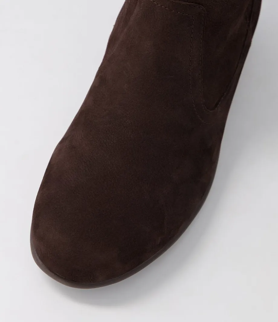Sawyer Xf Choc Tumble Nubuck Knee High Boots