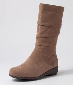 Seattle Xf Taupe Tumble Nubuck Calf Boots