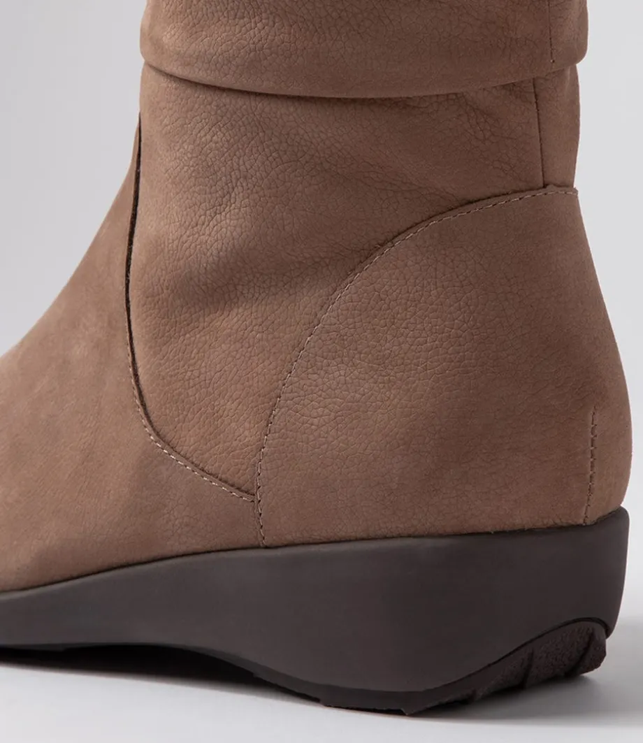 Seattle Xf Taupe Tumble Nubuck Calf Boots