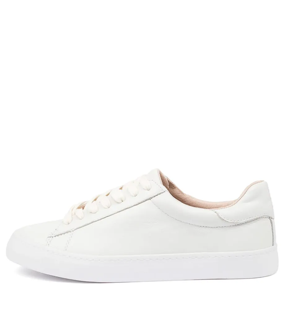 Session White Leather