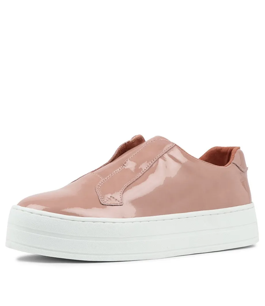 Shia Mushroom Patent Leather Sneakers Ws