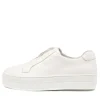 Shia White Leather