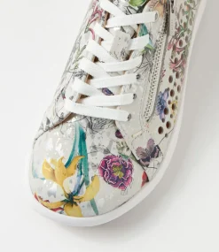 Shovo Xf White Fields Leather Sneakers