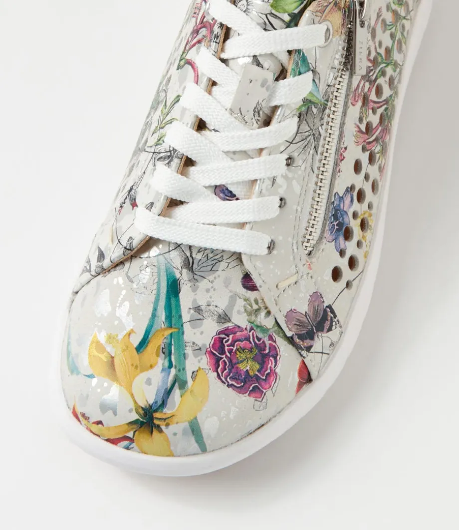 Shovo Xf White Fields Leather Sneakers
