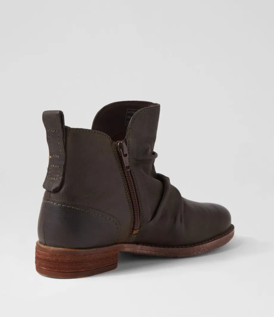 Sienna 38 Bosco Leather Ankle Boots