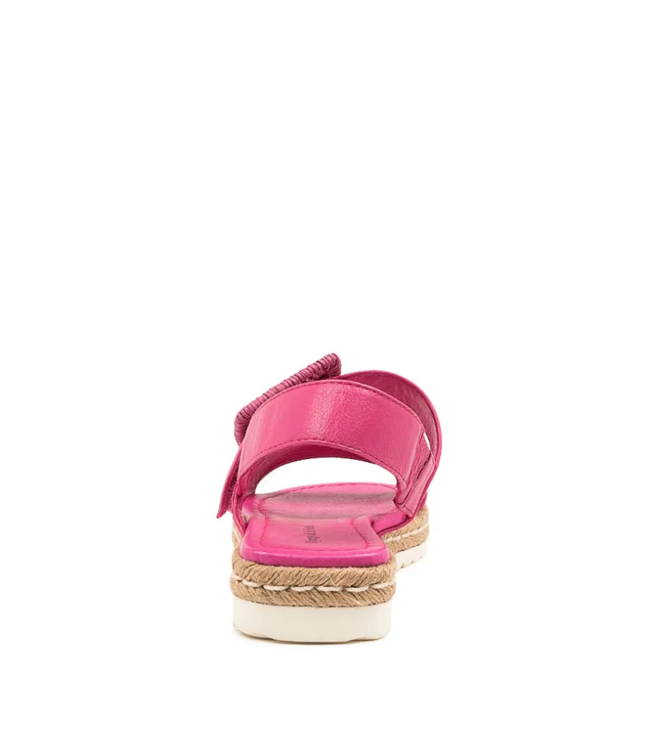 Silas Fuchsia-Leather