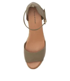 Skip Lrg Khaki Leather
