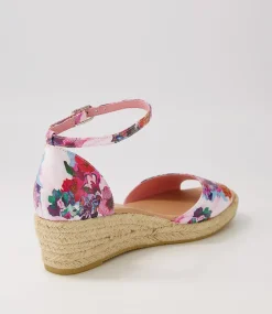 Skip Poppy Natural Rope Leather Espadrilles