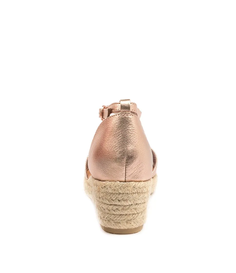 Skip Rose Gold Leather