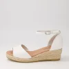 Skip White Natural Rope Leather Sandals