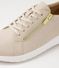 Solar Xf Almond Leather Sneakers