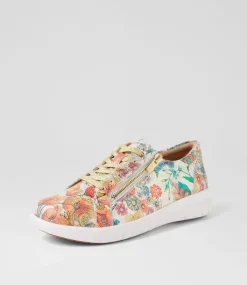 Solar Xf Spring Garden Leather Sneakers