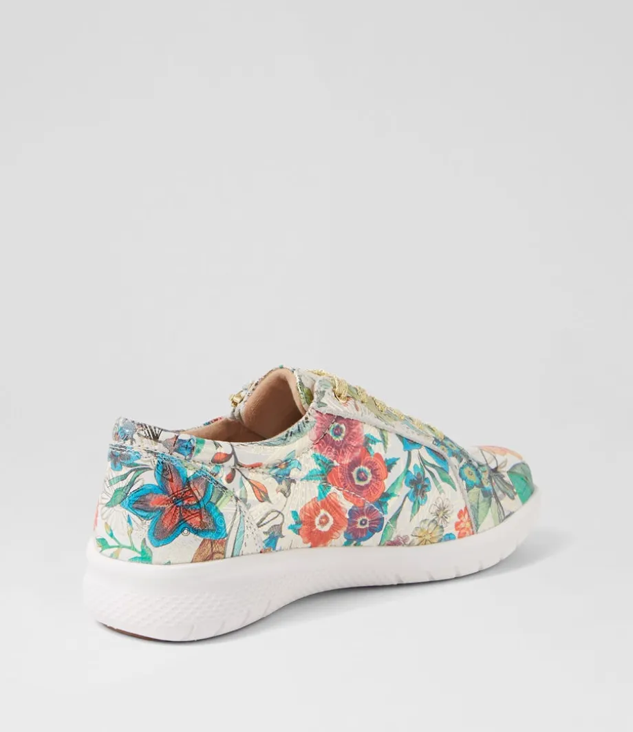 Solar Xf Spring Garden Leather Sneakers