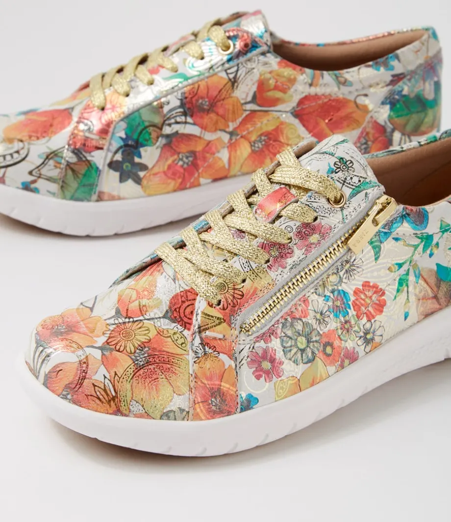 Solar Xf Spring Garden Leather Sneakers