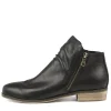 Split Black Leather