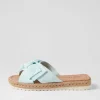 Stannis Pale Blue Fabric Espadrilles