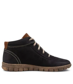Steffi 53 Ocean Kombi Leather Ankle Boots