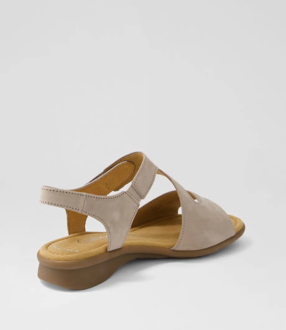 Suraya Leinen Nubuck Sandals