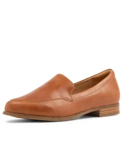 Taded Xf Tan Leather Loafers