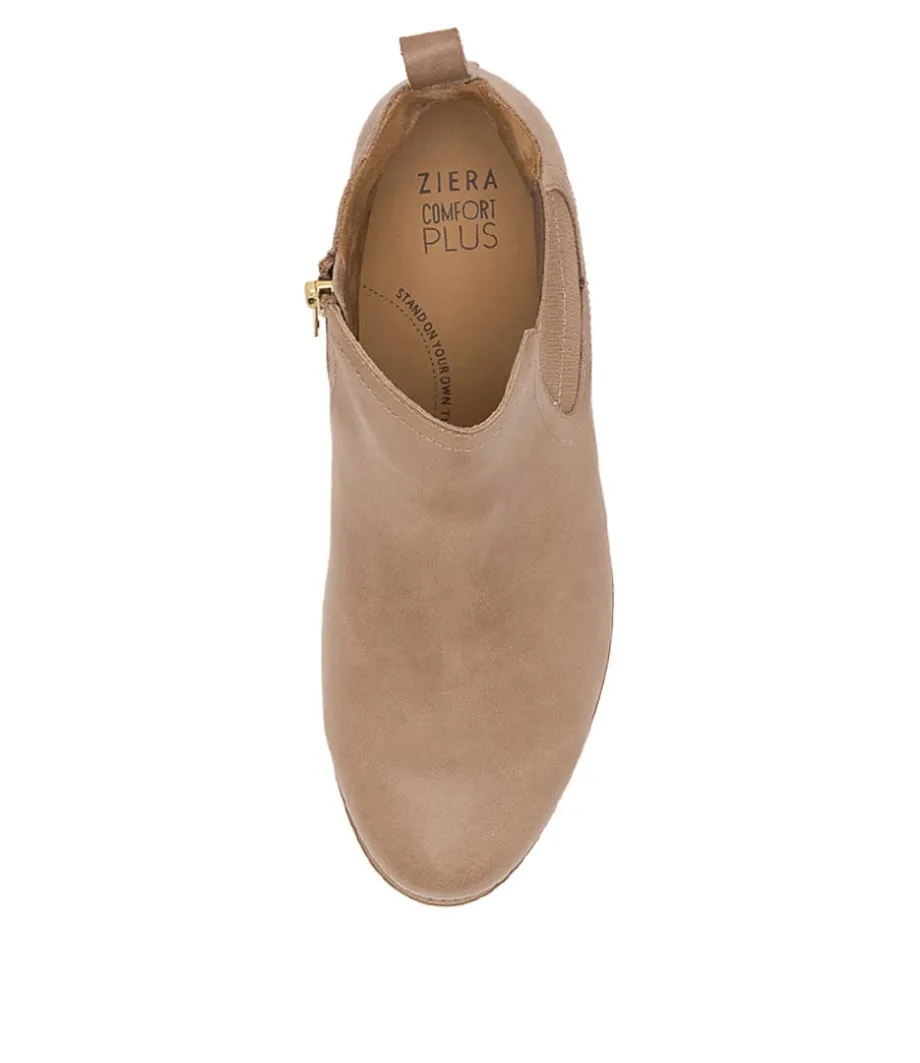 Talia Xf Smoke Leather Ankle Boots