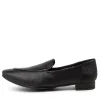Temimie Black Leather Loafers