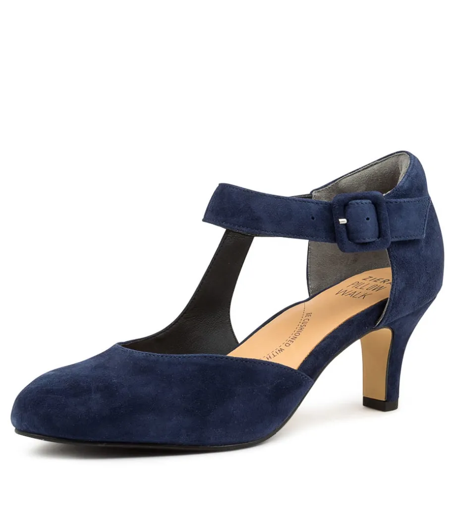 Timon Xw Navy Suede
