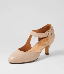 Timon Xw Nude Leather Heels