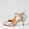 Timon Xw Spring Garden Leather Heels