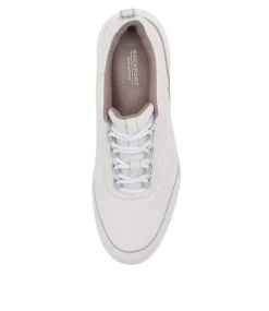 Tm Sport Lace White Leather Sneakers