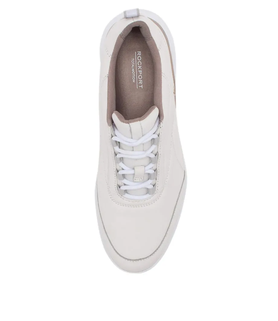Tm Sport Lace White Leather Sneakers