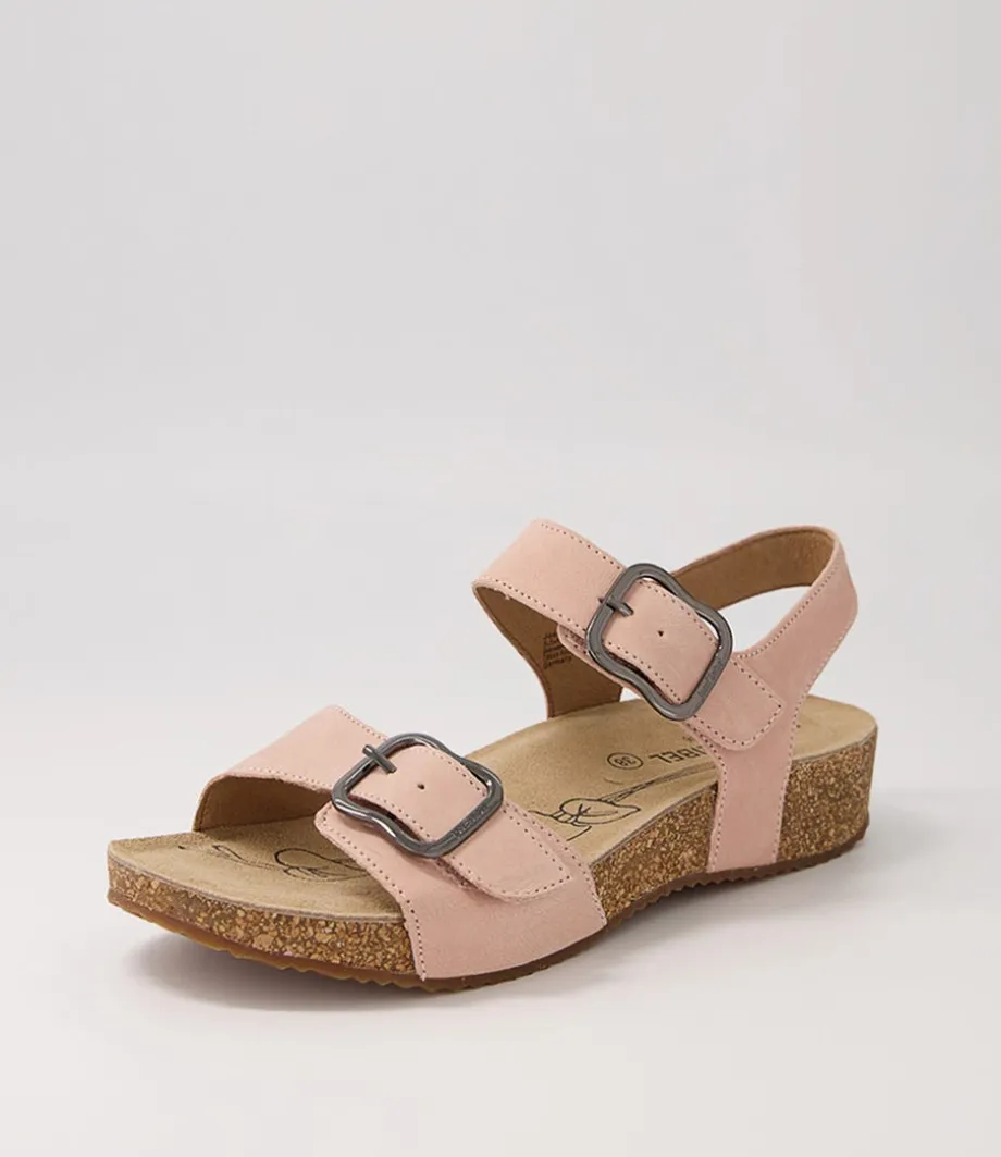 Tonga 62 Rosa Leather Sandals