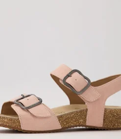 Tonga 62 Rosa Leather Sandals