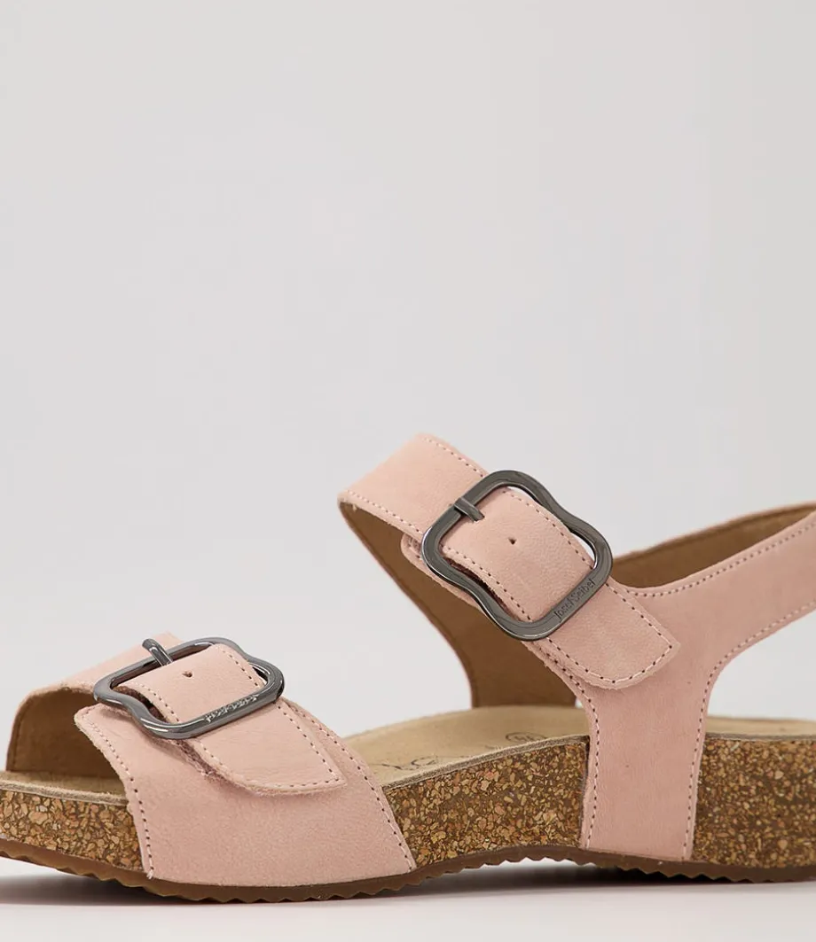 Tonga 62 Rosa Leather Sandals