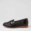 Toppiey Xf Black Leather Loafers