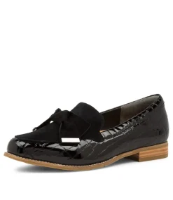 Tulips Xf Black Patent Leather Loafers