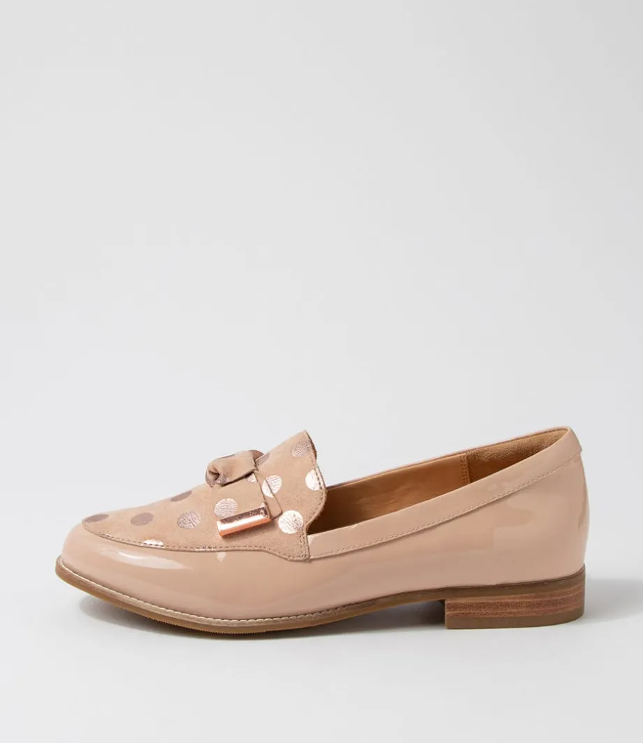 Tulips Xf Cafe Rose Gold Spot Multi Loafers