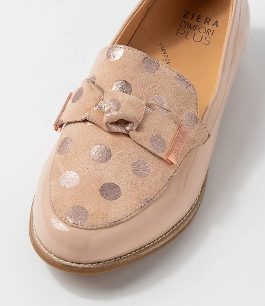 Tulips Xf Cafe Rose Gold Spot Multi Loafers