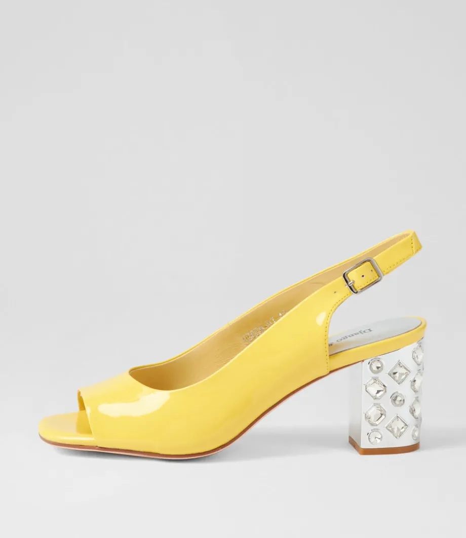 Udeem Buttercup Patent Leather Sandals