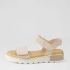 Ulissa Dusty Pink Leather Sandals
