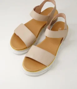 Ulissa Dusty Pink Leather Sandals