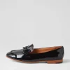Uta Black Patent Leather Loafers