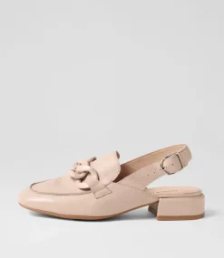 Vaborys Nude Leather Heels