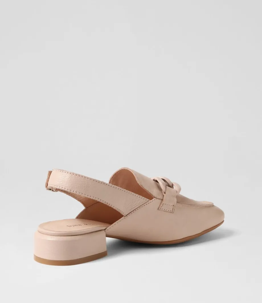 Vaborys Nude Leather Heels