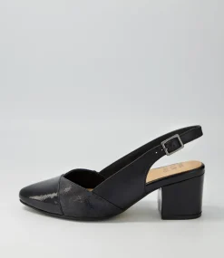 Vabra Xw Black Mix Heels